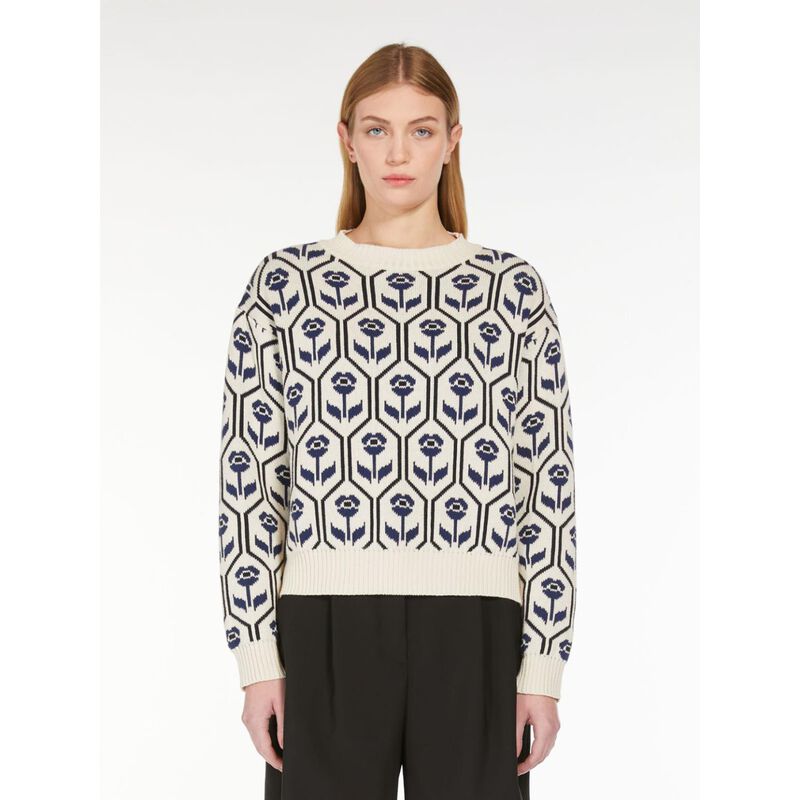 Weekend Max Mara Odeon Cotton Knit Sweatshirt image number 2